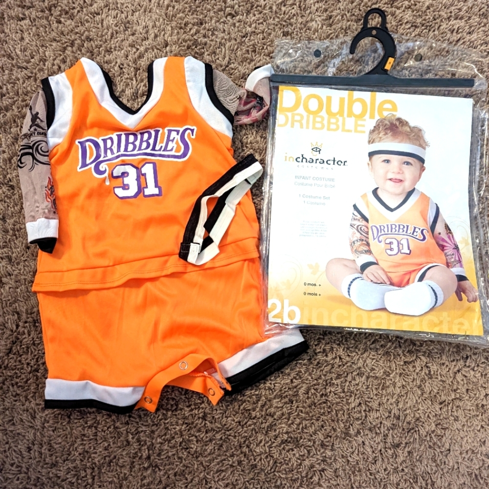 Baby basketball player costume 6-12 months